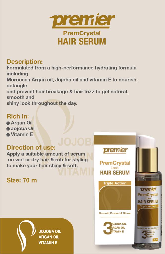 PREM CRYSTAL HAIR SERUM 70 ml